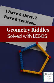 Math Solver Geometry Riddles Solved With Legos Math Solver Lego Math Geometry Riddles