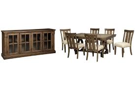 Wendota Dining Table And 6 Chairs With Storage Ashley Furniture Homestore Dining Table Storage Chair Ashley Furniture Homestore