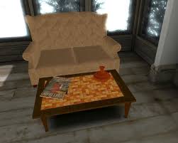 Or you're more into an industrial look, you'll find something you love here. Second Life Marketplace Finds Classic Retro Coffee Table