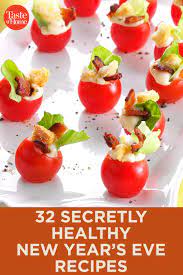 32 Secretly Healthy Recipes For Your New Year S Eve Party Recipes Appetizer Recipes New Years Appetizers