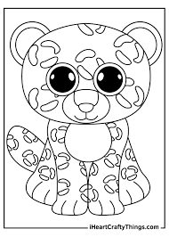 Ty art gallery beanie boo birthdays beanie boo party penguin coloring . Beanie Boos Coloring Pages Updated 2021