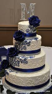 Nov 28, 2009 · blue, white & silver wedding cake. Navy Blue White And Bling Themed Wedding Cake Themed Wedding Cakes Wedding Cakes Blue Wedding Cake Navy