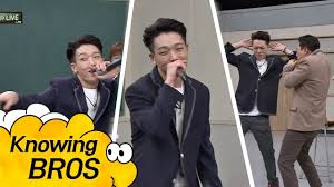 Hanbin is the leader of 6 membered group called ikon while bobby is an underground rapper who always disses him. Ikon Perform Love Scenario More On Knowing Brothers Allkpop