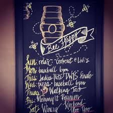 Tux, the diy enthusiast and home chef behind the blog brooklyn homemaker despised the kitchen in his rental because it was not pretty and worse, felt outdated. 58 Best Weekly Chalkboard Ideas Weekly Chalkboard Kitchen Chalkboard Chalkboard