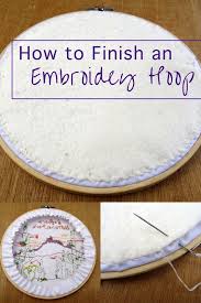 How To Finish An Embroidery Hoop Wandering Threads Embroidery Embroidery Hoop Crafts Hand Embroidery Patterns Embroidery Hoop Art