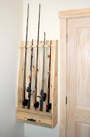 Fishing Rod Rack Built Of Beetle Killed Pine Fishing Rod Rack Rod Rack Woodworking