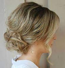 Low Messy Bun Short Hair Short Hair Bun Bun Hairstyles Thick Hair Styles