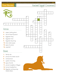 This is huge and this game can break every … Ancient Egypt Crossword