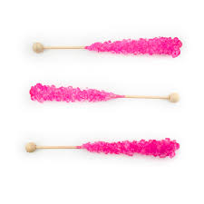 Pink Cotton Candy Rock Crystal Candy 24 Ct Boone S Mill Store