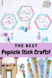 Popsicle Stick Crafts 35 Fun Things For Kids To Make Do How Wee Learn In 2020 Craft Stick Crafts Popsicle Stick Crafts For Kids Popsicle Crafts