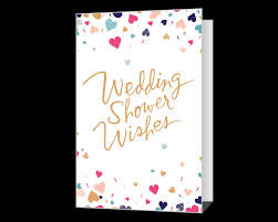 You're going to look so beautiful in that amazing dress! Wedding Shower Wishes Printable American Greetings