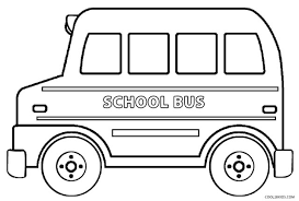 While coloring, your child will have a blast singing the song all the way through. Printable School Bus Coloring Page For Kids Cool2bkids Coloring Pages For Free