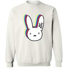 Want to know where you can find delicious bunny bread? Bad Bunny Merch Bad Bunny Logo Sweatshirt White New Tshirt Us
