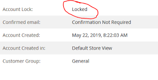 Magento 2 unlock admin user account. Magento 2 How To Lock Unlock Customers Magento Stack Exchange