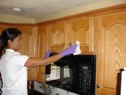 How To Clean Grease From Kitchen Cabinet Doors Hunker Household Cleaning Tips Cleaning Household Clean Kitchen Cabinets