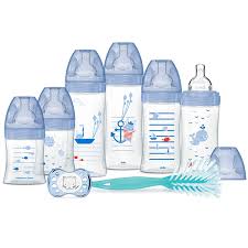 Même tétine à embout physiologique nuk qui équipe la majorité des biberons à usage unique en maternité l'essentiel pour bien démarrer avec le biberon nuk : Coffret 6 Biberons Nouveau Ne Bleu Dodie