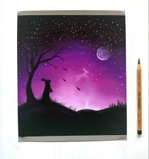 Oil Pastel Drawings Night Sky Page 1 Line 17qq Com Sunset and moonlight drawing with oil pastels for beginners very easy step by step. oil pastel drawings night sky page 1