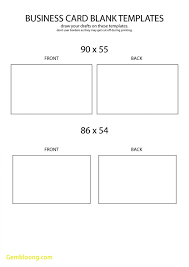Free Blank Business Card Template Front And Back Design Business Card Template Psd Business Card Template Word Printable Business Cards