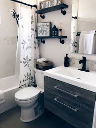 20 Amazing Modern Rustic Bathroom Remodel Ideas Small Bathroom Decor Small Bathroom Remodel Small Bathroom