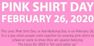Maybe you would like to learn more about one of these? Pink Shirt Day Bluejayblog