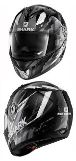 Shark Ridill Oxyd Helmet Kua In Black Grey Full Face Thermoplastic Helmet From Shark Perfect For Entry Level Sports Helmet Sport Touring Black And Grey