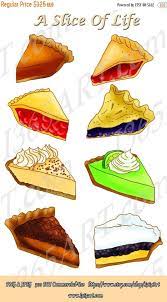 Buy 3 Get 1 Free Slice Pie Clipart Dessert Digital Etsy In 2021 Pie Slice Key Lime Pie Drawing