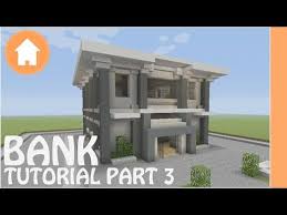 Minecraft Tutorial Bank Tutorial Minecraft 3 Youtube Minecraft City Minecraft Architecture Minecraft Modern City