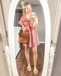 Smock Dress Gingham Dress Summer Dress Summer Dresses Dress Outfit Ideas Summer Out Casual Winter Outfits Summer Dress Outfits Summer Outfits