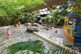 Het Kinder Doe Bad In De Aqua Mundo Zwembad Aqua Vakantie