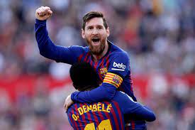 Leo messi's footballing career started in 1995 at newell's old boys, where he played until the year at the age of 13, lionel messi crossed the atlantic to try his luck in barcelona, and joined the under 14s. Lionel Messi Agrees Barcelona Contract Extension With 50 Pay Cut