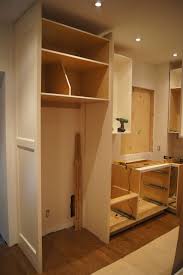 Cabinets Flush With Fridge Kitchens Forum Gardenweb Ikea Kitchen Cabinets Ikea Kitchen Refrigerator Cabinet