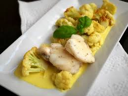 Seeteufel Auf Blumenkohlcurry Seeteufel Rezept Seeteufel Rezepte Mit Blumenkohl