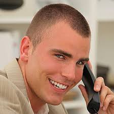 Long hair is kept at the top while different transitions are used for side and back such a short length doesn't need any brush or comb to style the hair. Pictures Of Men S Buzzcut Haircuts For Low Maintenance
