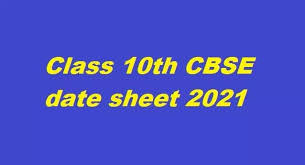 Class 10th Cbse Date Sheet 2021 In 2020 Language And Literature 10th Exam Education In India