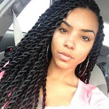 Large Senegalese Twists Braided Hairstyles Box Braids Hairstyles Hair Styles