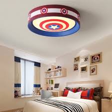 Warm Lighting Stepless Dimming Flush Mount Light Movie Element Led Ceiling Light For Boys Bedroom Beautifulhalo Com