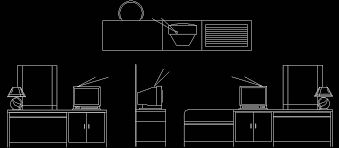 How to install base & wall kitchen cabinets. Tv Cabinet Cad Block Autocad Dwg Plan N Design