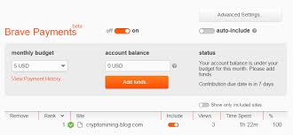 Learn about btc value, bitcoin cryptocurrency, crypto trading, and more. Brave Payments Beta Crypto Mining Blog