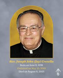 Fr. Cretella was here in Torrington for a short while about 14 years ago.