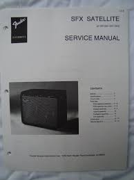 Related manuals for fender 68 custom deluxe reverb. Fender Sfx Satellite Acoustic Instrument Amplifier Service Repair Manual P N 022 2001 000 Fender Sunn Amazon Com Books