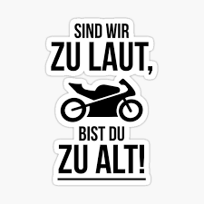 Mechaniker Motorradfahrer Schrauber Spruch Sticker Von Revoda Redbubble