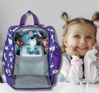 Kinderrucksack Einhorn lila