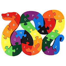 Some of the technologies we use are necessary for critical functions like security and site integrity, account authentication, security and privacy preferences, internal site usage and maintenance data, and to make the site work correctly for browsing and transactions. Lovestown Alphabet Jigsaw Puzzle Building Blocks Animal Wooden Puzzle Wooden Snake Letters Numbers Block Toys For Children S Toys Snake In Kenya Whizz Jigsaw Puzzles