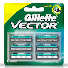 Gillette Vector Cartridge, 6 Count Price, Uses, Side Effects, Composition -  Apollo Pharmacy