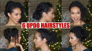 Top 25 updos for black women. Updo Hairstyles For Naturally Curly Hair Holiday Hair Youtube