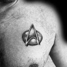 Captain waneway star trek tattoo. 50 Star Trek Tattoo Designs For Men Science Fiction Ink Ideas