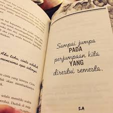 Akumencintaimudalamdiam Kutipan Buku Teks Romantis Kata Kata Indah