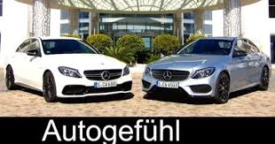 Mercedes C450 Amg 4matic Vs Mercedes Amg C63 Exterior Comparison 2016 All New Mercedes Amg Amg C63 Amg