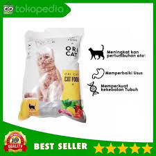 Jual Makanan Kucing Ori Cat Food Premium Oricat 1 Kg Promo Bentuk Kibble Jakarta Timur Al Petshop Cibubur Tokopedia