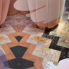 Floored By The Floor At The Gallery Brasserie Of The Restaurant Sketch In London Project By India Mahdavi Artist David Shrig Flooring Design Floor Design